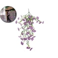 thumbnail image 1 of Artificial Hanging Flowers – UV Resistant Fake Morning Glory Vine Faux Plants for Porch, Patio, Balcony, Garden, Indoor & Outdoor Decor, 1 of 6