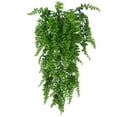thumbnail image 1 of Artificial Hanging Plants – 31.5"-33.5" Fake Hanging Plants for Wall Decor, Lifelike Greenery Vines Faux Pothos for Indoor Outdoor Decoration, Hanging Fakeplants Indoor (No Basket Included), 1 of 8