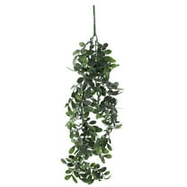 Artificial Hanging Plants Flowers Basket Fake Fern Succulent Trailing Ivy Vines