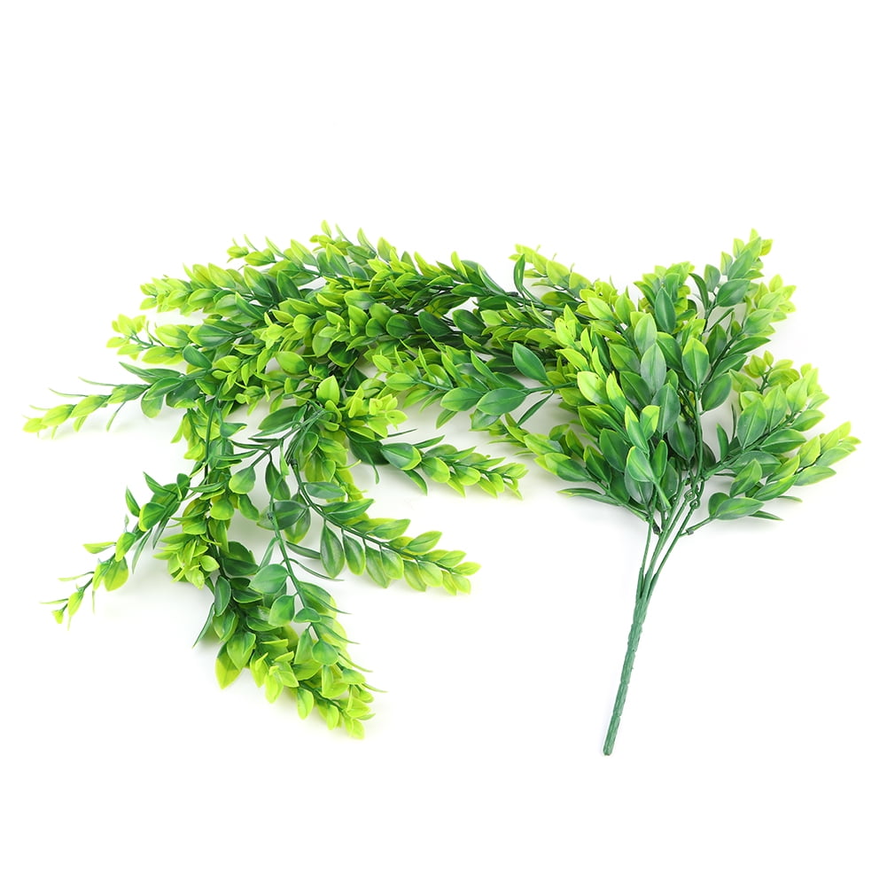 Artificial Hanging Plants with Fake Leaves for Wall, Home, Porch