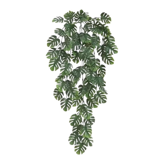Artificial Hanging Potted Plant Indoor Outdoor Cascading Vine For Home Bathroom Wall Shelf Decor Lifelike Faux Greenery