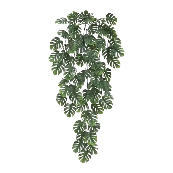 Artificial Hanging Potted Plants Fake Silk for Home Bathroom Wall Shelf Indoor Outdoor