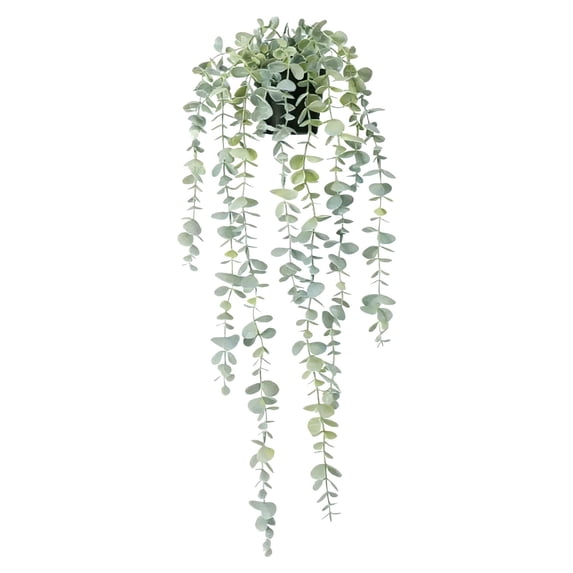 Artificial Hanging Potted Plants For Indoor Outdoor Home, Fake Vine For Bathroom Wall Shelf Decor