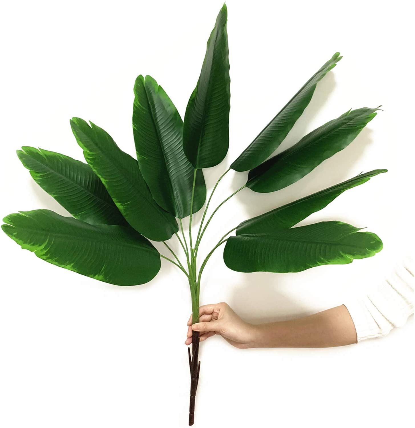 Artificial Hanging Vine, Sweet Potato Leaves Plastic Plants Greenery Faux Ivy Garland Fake Plant UV Resistant for Indoor Outdoor Garden Door Wall Baskets Wedding Party Table Decoration Red 4 Pcs