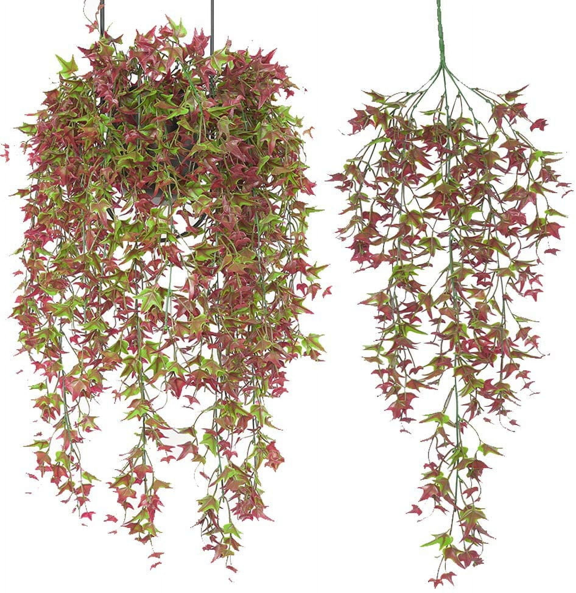 Artificial Hanging Vines Plants,Faux Ivy Vine Plastic Fake Trailing
