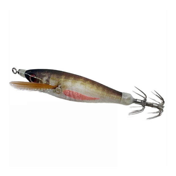 Artificial Hard Baits Squid Jigs 8cm 6g Glow Lures Cuttlefish Hook Saltwater Fishing Hooks