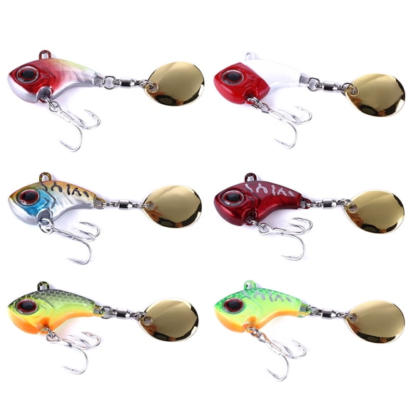Artificial Hard Fishing Lures Box Swimbaits Slow Lure Fishing Tackle 3D Fishing Lure Baits Spinner