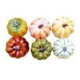 thumbnail image 1 of Artificial Harvest Pumpkins Halloween Vegetable Model Foam Material Lightweight Stackable Assorted Color for Wedding Party Style A, 1 of 8