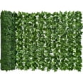 Artificial Hedges Fence Faux Ivy Vine Leaf Decoration Plastic Garden