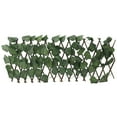 thumbnail image 1 of Artificial Hedges Fence Simulation Expandable Sun Protection Waterproof Artificial Topiary Hedge Plant for Garden, 1 of 8
