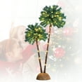 thumbnail image 1 of Artificial Pine Tree with Lights, 5FT+6FT Double-Trunk Christmas Tree for Home Office Patio Decor, 1 of 7