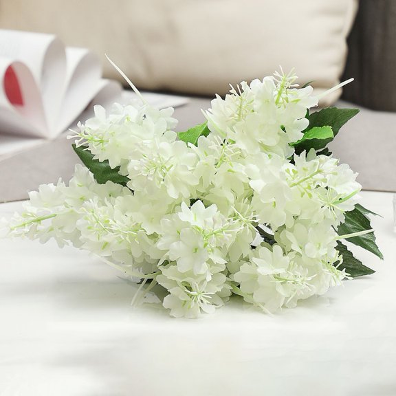 Artificial Hyacinth Flower Hyacinth Silk Hotels Rose Red Living Rooms Suitable For Wedding Venues Light Purple