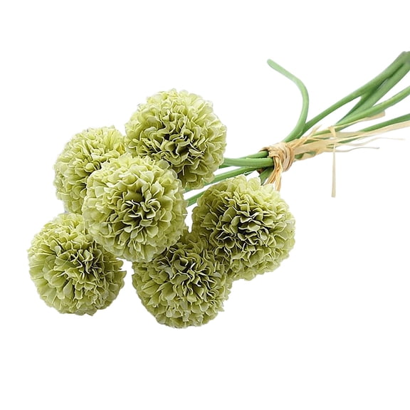 Artificial Hydrangea Bouquet, 6-Stem, Silk Flower Grouped Floral Arrangement for Wedding Decor and Home Decor, Style E