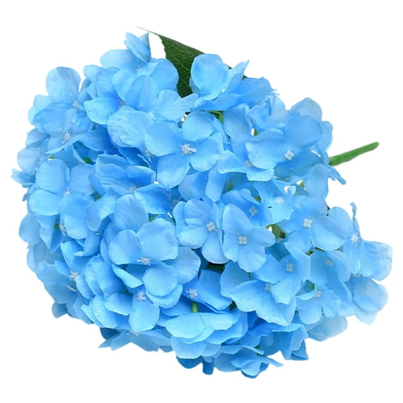 Artificial Hydrangea Bouquet Flower Lifelike Simulation Hydrangea for Home Living Room Table Decor Wedding Bridal Bouquet Decoration, AA