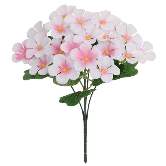 Artificial Hydrangea Bouquets for Home Table Centerpieces Wedding Decor, Yule Altar Fake Flowers for Festival Indoor Outdoor Vase Arrangement, 1 Bunch of Artificial Flowers