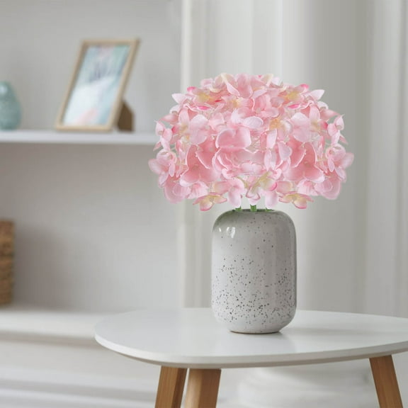 Artificial Hydrangea Flower for Home Wedding Decor, 26.5cm Realistic Fake Flower, Vibrant Colors for Centerpieces Vases, Party Shop Office Garden Decoration