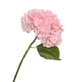thumbnail image 1 of Artificial Hydrangea Flowers, 11.8in Silk Floral Arrangement Faux Plant Stems, Decorative Greenery for Porch Garden Courtyard Wedding Decor Light Pink, 1 of 7