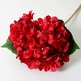 thumbnail image 1 of Artificial Hydrangea Flowers 5PCS Silk Hydrangea Flowers with Stems Faux Hydrangea Flower Bouquet for Home Wedding Party Tabletop Decoration, 1 of 8