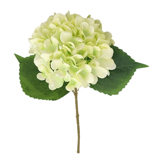Artificial Hydrangea Flowers Bouquets, Realistic Faux Silk Hydrangea Stems, Multi‑Color Fake Flower for Wedding Home Table Vase Hanging Basket Decor,18.11 in,1pc.