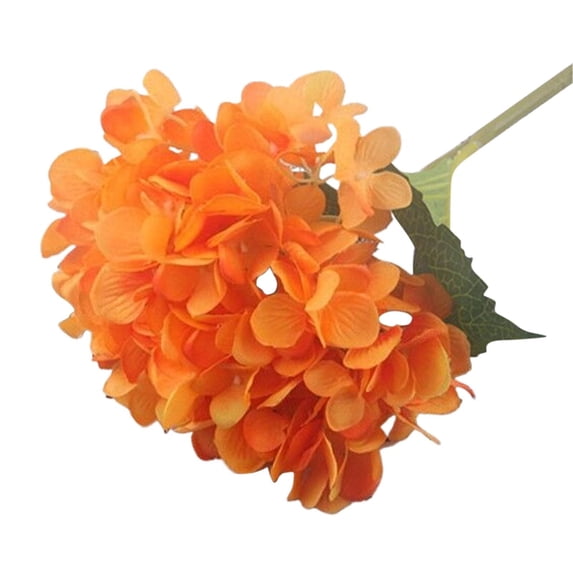 Artificial Hydrangea Flowers Outdoor, Lifelike Fake Hydrangea Bouquet for Garden, Wedding Decor, Home Patio, Shop Decoration, UV Resistant & No Maintenance