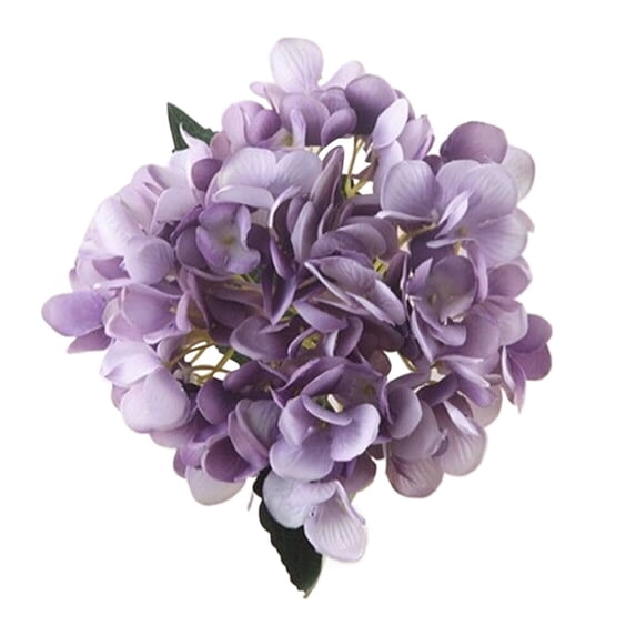 Artificial Hydrangea Flowers Outdoor, Lifelike Fake Hydrangea Bouquet for Garden, Wedding Decor, Home Patio, Shop Decoration, UV Resistant & No Maintenance