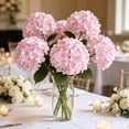 thumbnail image 1 of Artificial Hydrangea Flowers Real Touch Faux Hydrangea Blooms For Home Decor Wedding Arch Bouquet Bridal Handheld Party Floral Supply, 1 of 6