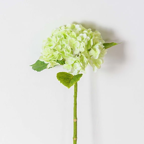 Artificial Hydrangea Silk Flowers Bouquet, Fake Hydrangea Silk Flowers for Wedding Centerpieces Bouquets DIY Floral Decor, Realistic Flowers for Home Party Decoration with Stems