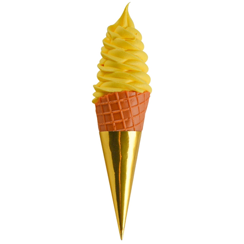 Artificial Ice Cream Cone Fake Ice Cream Model Simulation Dessert Faux