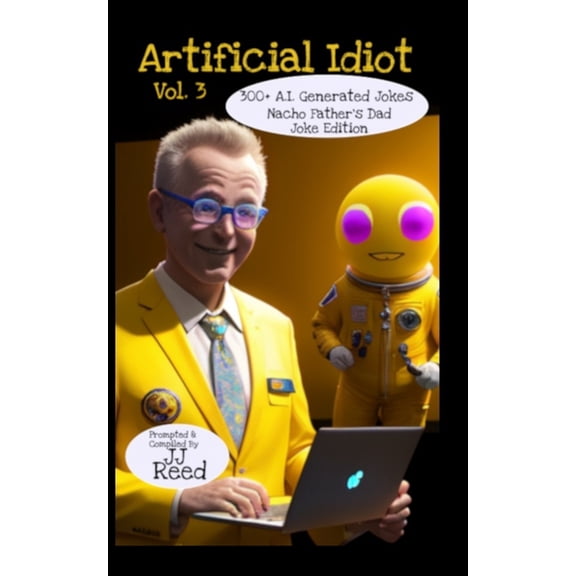 Artificial Idiot Artificial Idiot Vol. 3: 300+ A.I. Generated Jokes Nacho Father's Dad Joke Edition, Book 2, (Paperback)