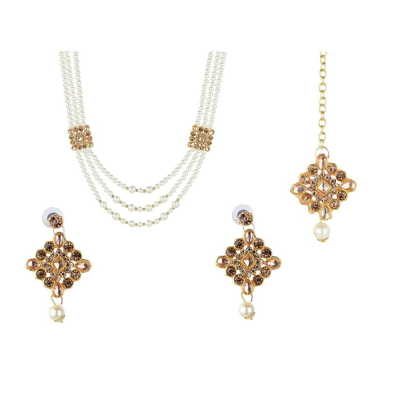 Artificial fancy necklace discount