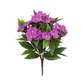 thumbnail image 1 of Artificial Impatiens Flowers, UV Resistant Silk Impatiens Bushes Greenery for Outdoors Patio Lawn Garden Pot Hanging Basket Porch Balcony Decoration, 1 of 5