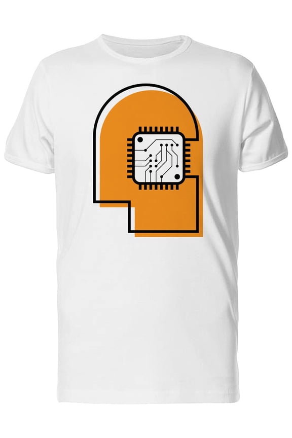 Artificial Intelligence Icon T-Shirt Men -Image by Shutterstock, Male x-Large