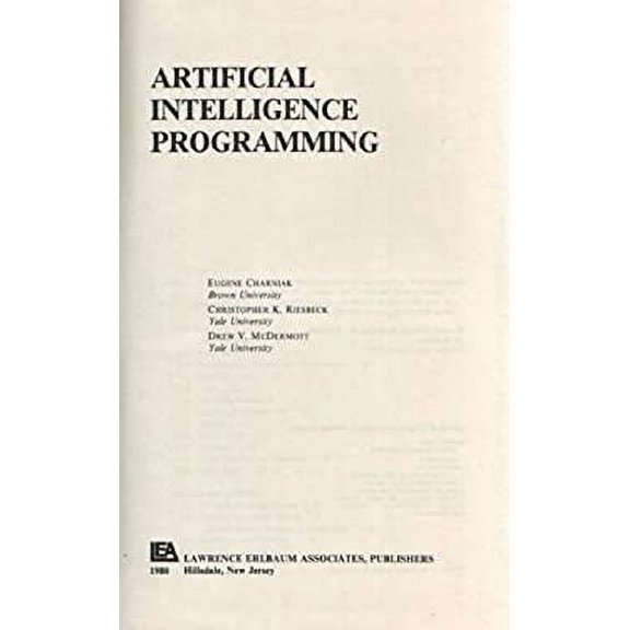Pre-Owned Artificial Intelligence Programming (Loose Leaf) 0898590043 9780898590043