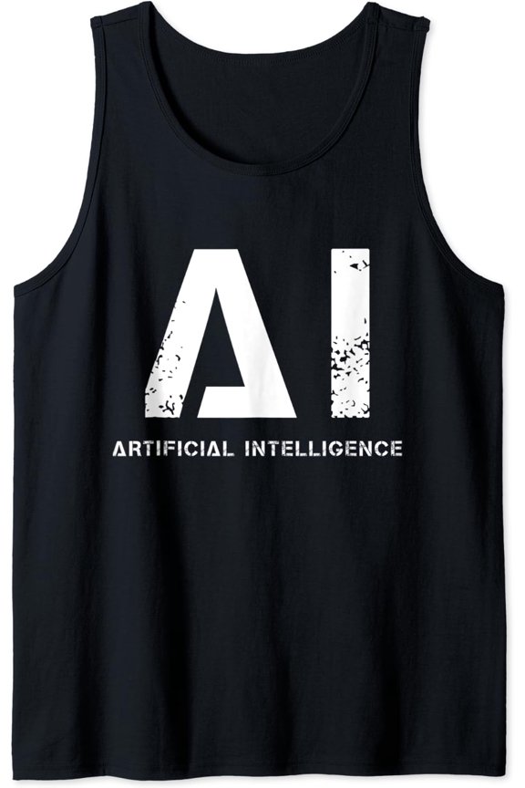 Artificial Intelligence - Robot Engineer Cyborg Gift Ai Tank Top Size S-3XL