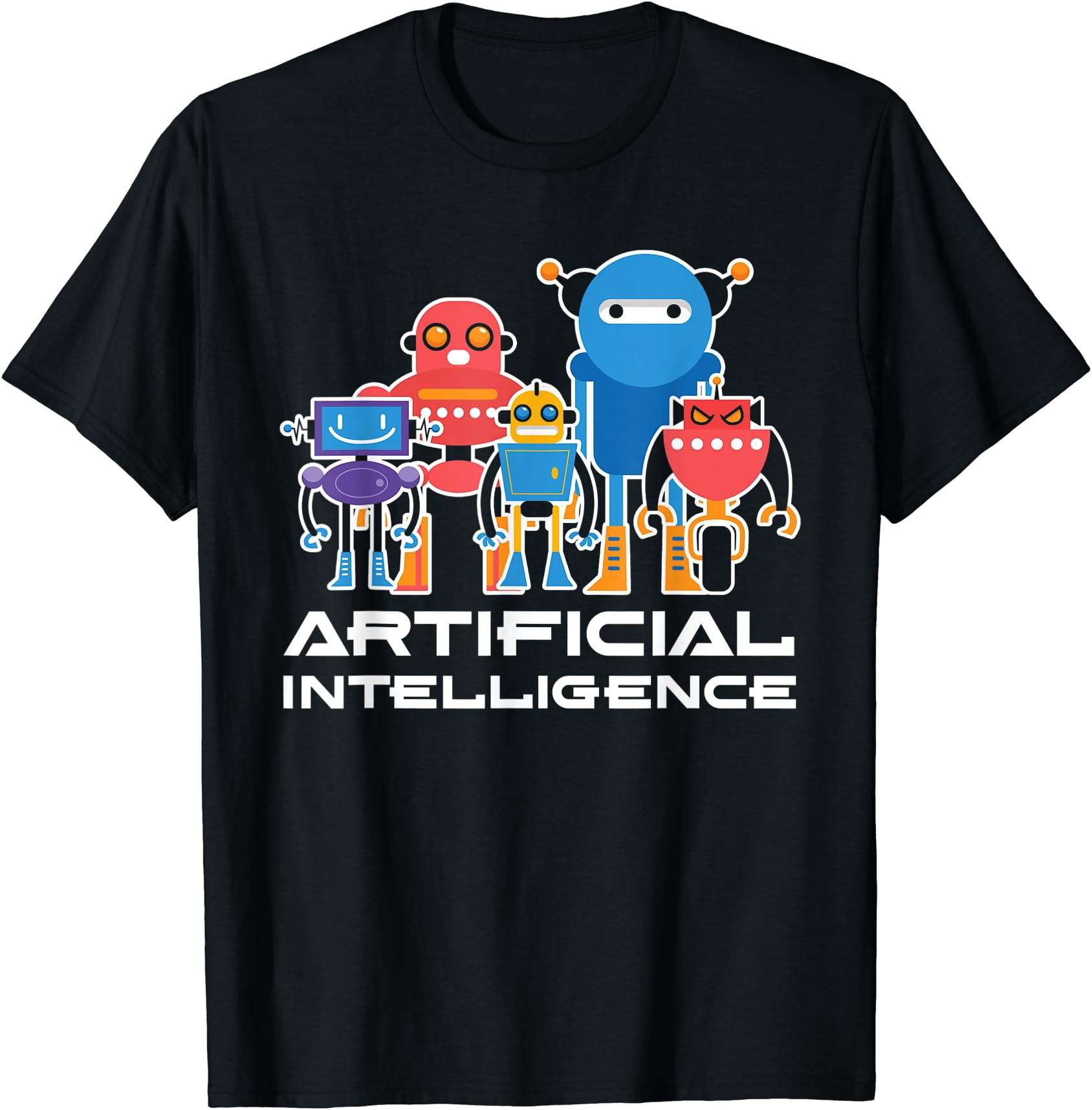 Computer Ai Photos Artificial Intelligence | Robots | Computer Science AI T-Shirt ...