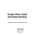 thumbnail image 1 of Artificial Intelligence Scripts, Plans, Goals, and Understanding: An Inquiry Into Human Knowledge Structures, (Paperback), 1 of 1