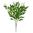 thumbnail image 1 of Artificial Italian Ruscus Greenery Stems,20.47 Inch Faux Artificial Silk Greenery Leaves Branches,Faux Flower Picks,Fake Spray Plants Garland Greenery Decoration for Flower Bouquet Decor,Z_Green, 1 of 3
