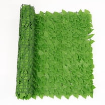 Artificial Ivy Garden Privacy Fence Panels, 39.3" X 19.6" UV-Anti Light Green Faux Vines Leaf Grass Wall for Patio Balcony Privacy, Garden, Backyard Greenery Wall Backdrop and Fence Decor, Green