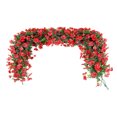 thumbnail image 1 of Artificial Ivy Garland 2 Pack 70 Inch - Spring Daisy Floral Vine for Wall Decor, Wedding Backdrop, Garden, Mantel & Home Decorations - Silk Hanging Flower Garland, 1 of 4