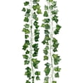 thumbnail image 1 of Artificial Ivy Garland Fake Green Leaf Vine, Realistic Hanging Foliage String, Multi-Scenario Waterproof Silk Greenery for Wedding Party Home Wall Garden Patio Indoor Outdoor Decor, 1 of 4