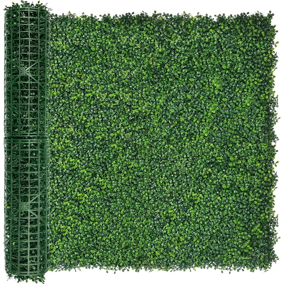 Artificial Ivy Privacy Fee Screen,40"x 140" (39 SQFT) 4-Layer Leaf UV-Anti Faux Greenery Boxwood Backdrop Ivy Vine Leaf Panels for Outdoor, Indoor, Garden,Backyard and Decor