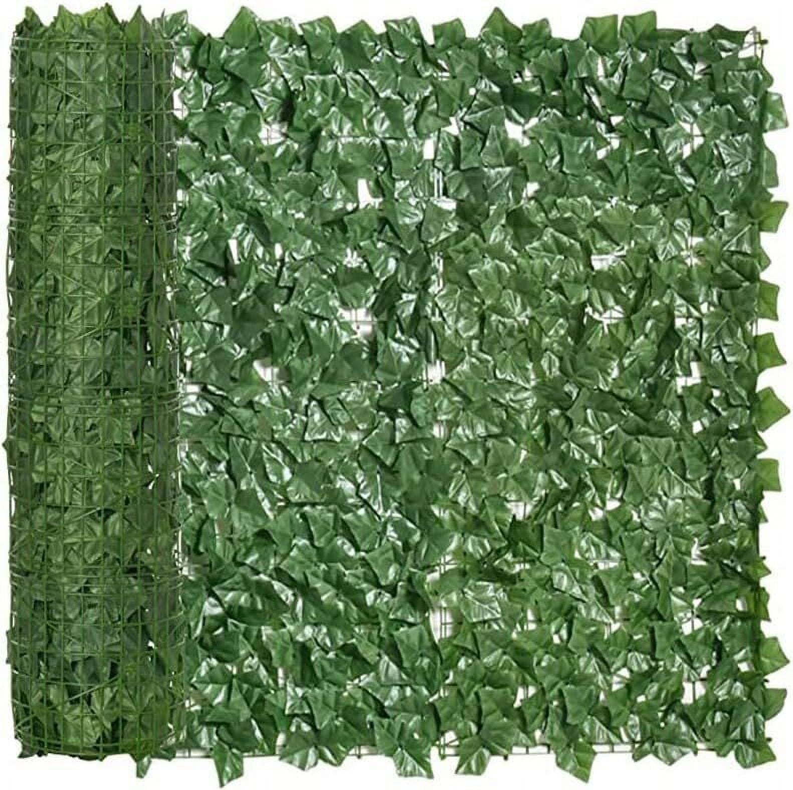 Outsunny 104cm Tall Dark Green Faux Ivy Privacy Fence