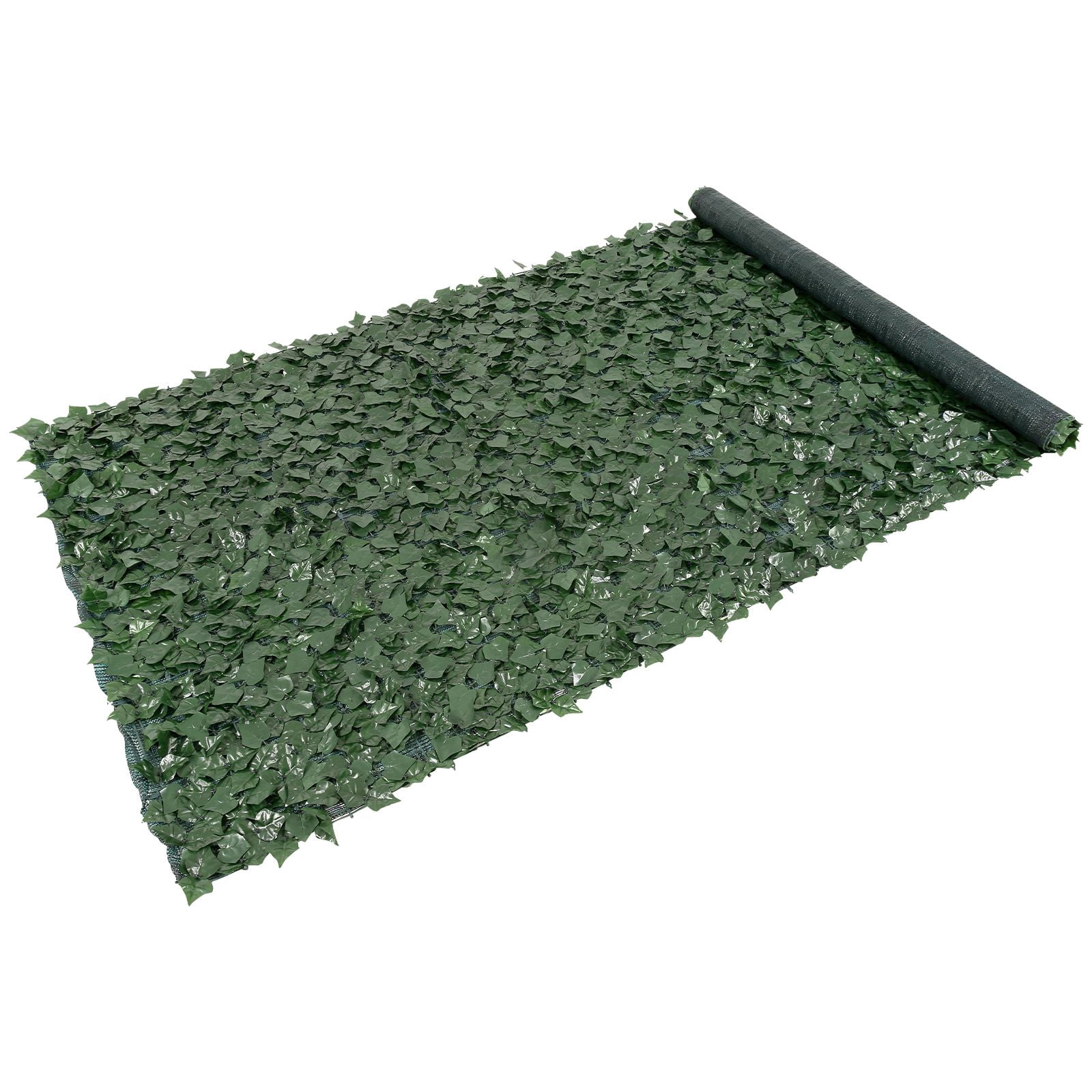 Artificial Ivy Privacy Fence 59" x 158", Fade-Resistant Silk Leaves, Dense Screening, UV Protected, for Garden Balcony Patio