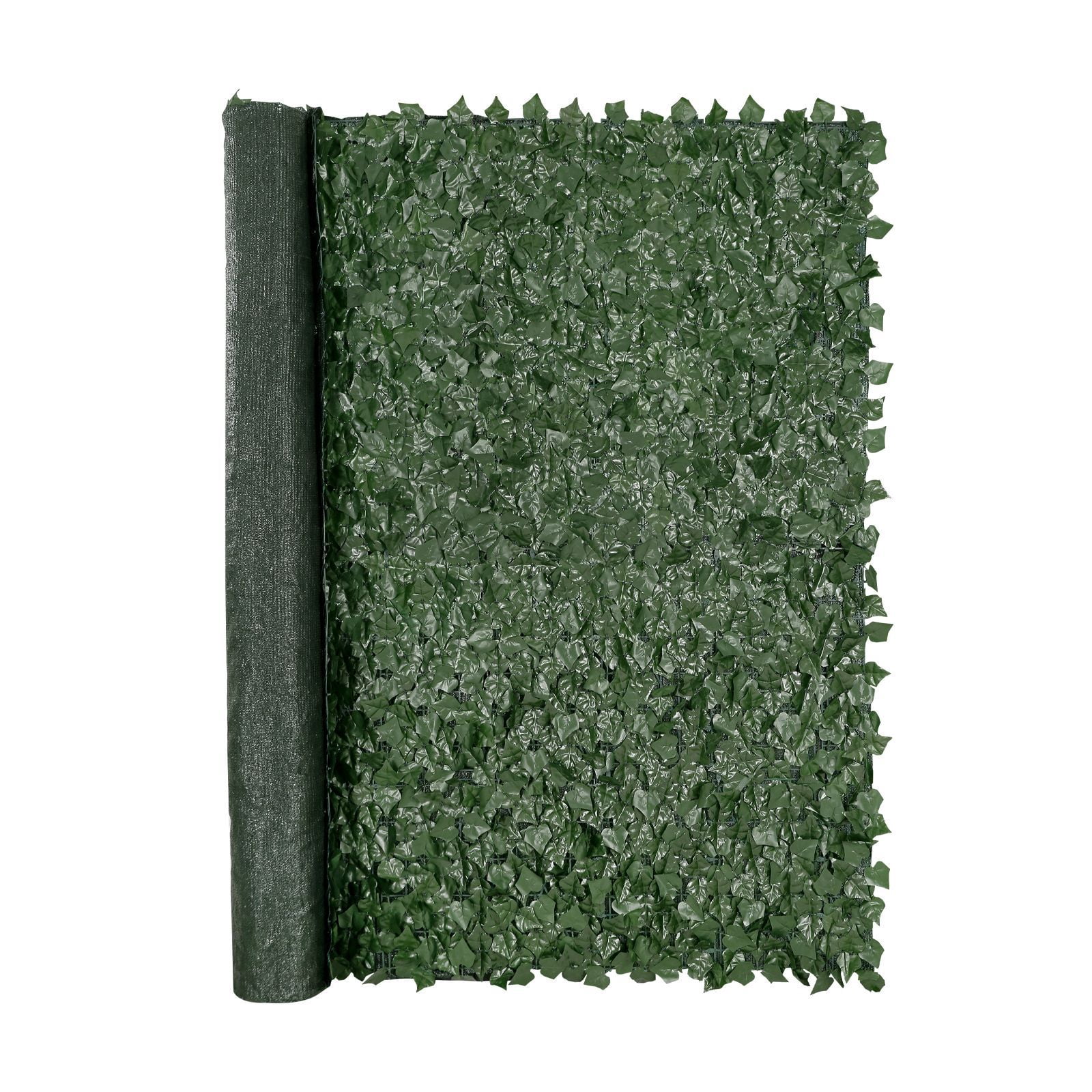Artificial Ivy Privacy Fence, 96" x 72", Fade-Resistant Silk Leaves, UV-Resistant PE Mesh Backing, 100% Blockage, for Garden, Patio, Balcony & Indoor Walls