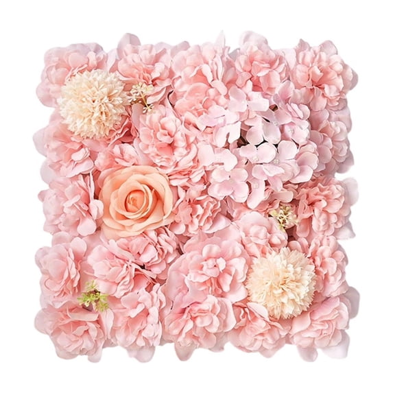 Artificial Ivy Privacy Fence Panels, Lifelike Expandable Faux Hedge Screen with Flowers, Uv Resistant Plastic Wall Panel for Balcony Garden Wedding Decoration, 13.78 X 13.78 Inch