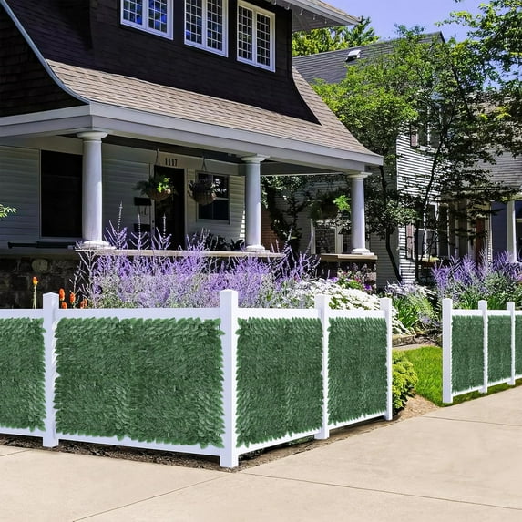 Artificial Ivy Privacy Fence Screen, 120x40 Inch Dense Greenery Wall Panel for , Balcony, Garden, Backyard Indoor Outdoor Decor