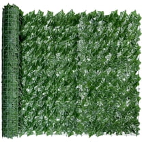 Artificial Ivy Privacy Fence Screen - 40" X 160" UV-Anti Fake Leaves Vines - Patio Balcony Privacy, Garden, Backyard Greenery Wall Decor
