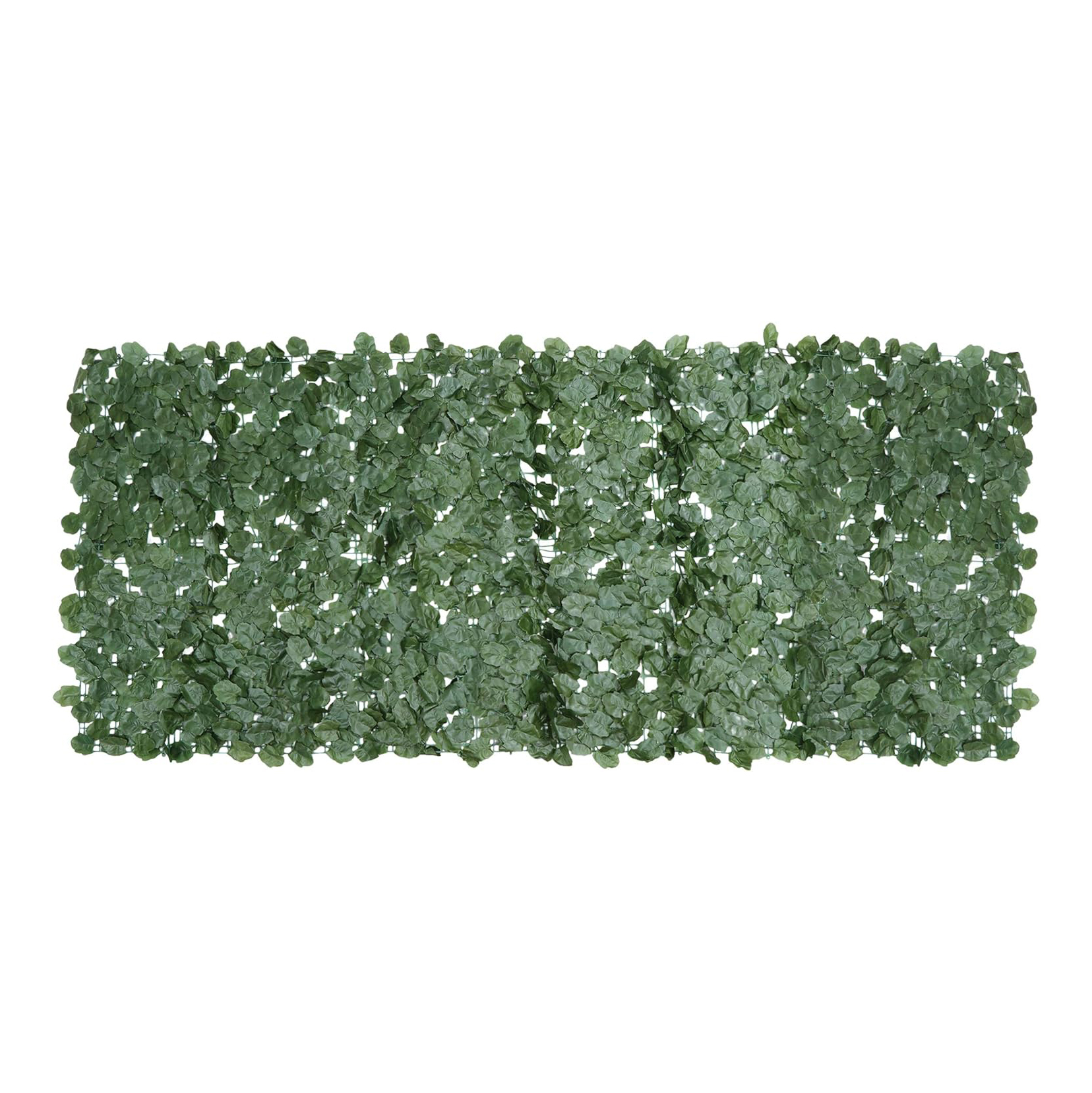 Artificial Ivy Privacy Fence Screen Fake Leaves Vines Grass Wall, 98