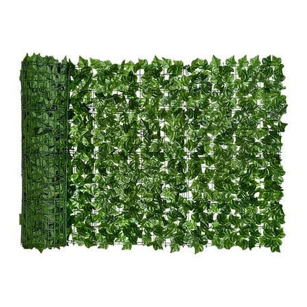 Artificial Ivy Privacy Fence Wall Screen, 20X40 in UV-Anti Faux Greenery Backdrop Ivy Vine Leaf Hedges Fence Panels for Patio, Balcony, Garden, Backyard Indoor Outdoor Green Wall Decor
