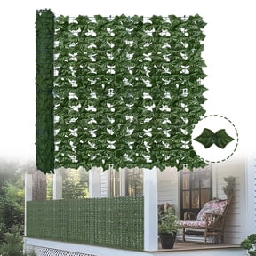 ODTORY 40inx100in Artificial Ivy Privacy Fence Screen, UV-Anti Faux Ivy Hedge Panel for Outdoor and Indoor Decor, Patio, Garden, Balcony